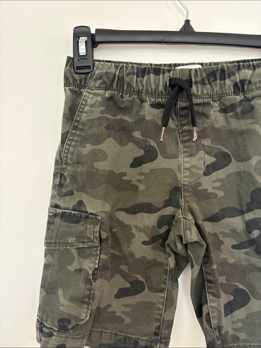Old Navy Boys' Camo Cargo Shorts - Green/Black - Picture 4 of 13